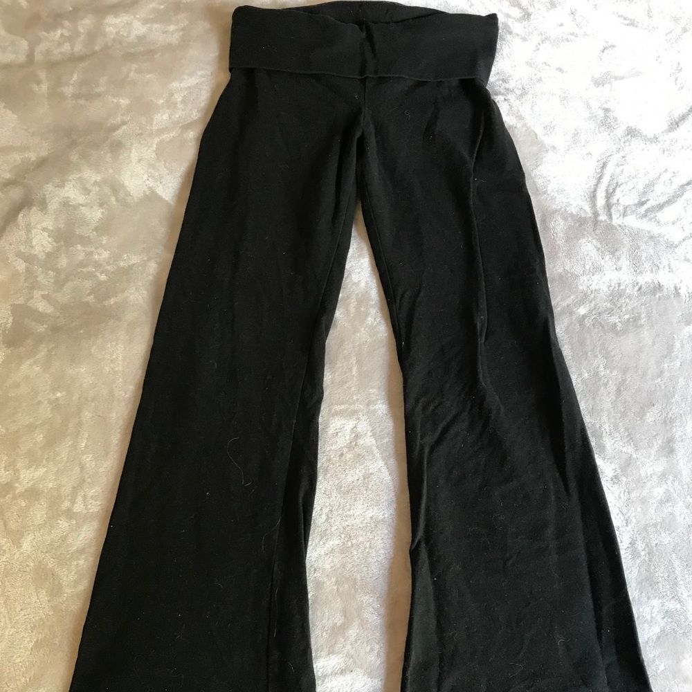 Victoria's Secret Fold Over 'flare' Yoga Pant sz S